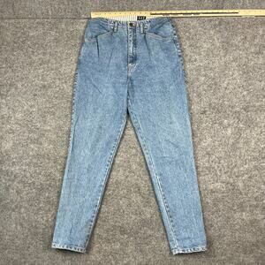 GAP Jeans Womens Size 13-14 Blue High Rise Tapered Pleated Vintage Denim
